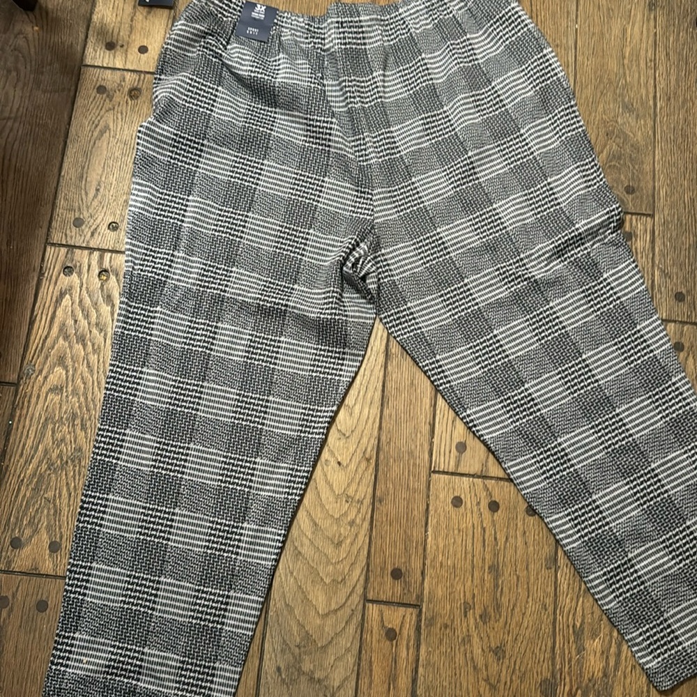 New Lands End sport knit Houndstooth Nice pants 3x